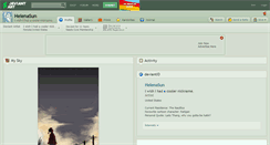 Desktop Screenshot of helenasun.deviantart.com