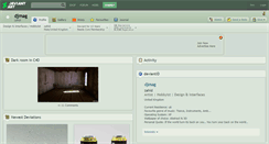 Desktop Screenshot of djmag.deviantart.com