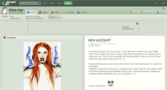 Desktop Screenshot of ellysa-chan.deviantart.com