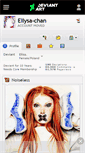 Mobile Screenshot of ellysa-chan.deviantart.com