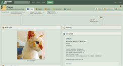 Desktop Screenshot of crixyo.deviantart.com