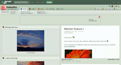 Desktop Screenshot of kostandina.deviantart.com