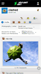 Mobile Screenshot of clashed.deviantart.com