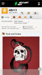 Mobile Screenshot of aibl13.deviantart.com