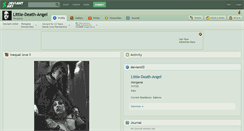 Desktop Screenshot of little-death-angel.deviantart.com