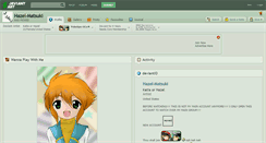 Desktop Screenshot of hazel-matsuki.deviantart.com