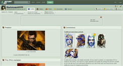 Desktop Screenshot of blackassassin999.deviantart.com