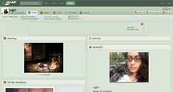 Desktop Screenshot of csgirl.deviantart.com