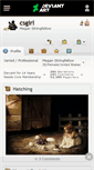 Mobile Screenshot of csgirl.deviantart.com