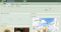 Desktop Screenshot of laiba.deviantart.com