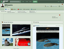 Tablet Screenshot of bermaestro.deviantart.com