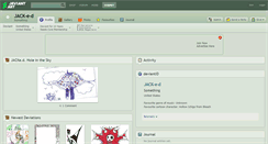 Desktop Screenshot of jack-e-d.deviantart.com