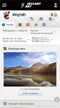Mobile Screenshot of moyrah.deviantart.com