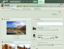 Tablet Screenshot of moyrah.deviantart.com