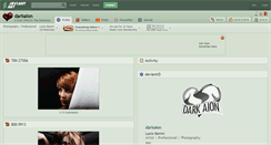 Desktop Screenshot of darkaion.deviantart.com