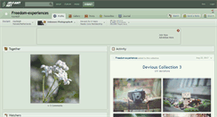 Desktop Screenshot of freedom-experiences.deviantart.com