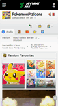 Mobile Screenshot of pokemonplzicons.deviantart.com