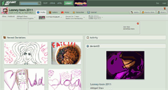 Desktop Screenshot of looney-toon-2011.deviantart.com