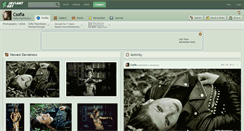 Desktop Screenshot of csofia.deviantart.com