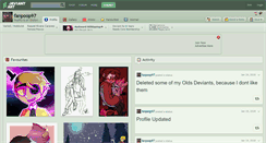 Desktop Screenshot of fanpoop97.deviantart.com