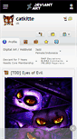 Mobile Screenshot of catkitte.deviantart.com