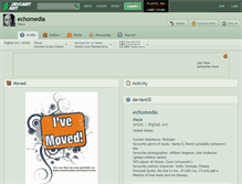 Tablet Screenshot of echomedia.deviantart.com