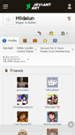 Mobile Screenshot of hildalun.deviantart.com