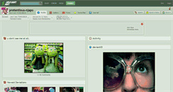 Desktop Screenshot of pretentious-njapo.deviantart.com
