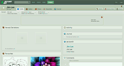 Desktop Screenshot of jim-lee.deviantart.com