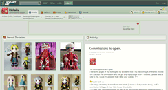 Desktop Screenshot of kinkaku.deviantart.com