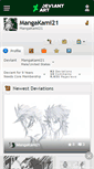 Mobile Screenshot of mangakami21.deviantart.com