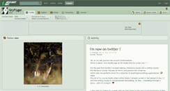 Desktop Screenshot of gryflyger.deviantart.com