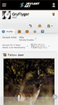 Mobile Screenshot of gryflyger.deviantart.com