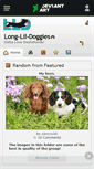 Mobile Screenshot of long-lil-doggies.deviantart.com