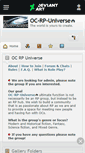 Mobile Screenshot of oc-rp-universe.deviantart.com
