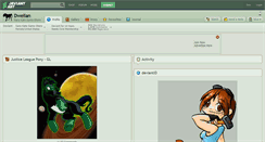 Desktop Screenshot of dwelian.deviantart.com