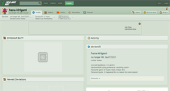 Desktop Screenshot of hana-kirigami.deviantart.com