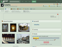 Tablet Screenshot of bukashka.deviantart.com