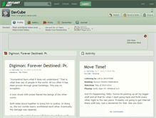 Tablet Screenshot of davcube.deviantart.com