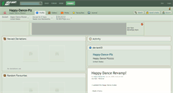 Desktop Screenshot of happy-dance-plz.deviantart.com