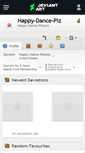 Mobile Screenshot of happy-dance-plz.deviantart.com