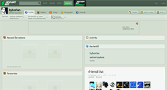 Desktop Screenshot of byborian.deviantart.com