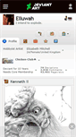 Mobile Screenshot of elluwah.deviantart.com