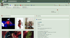 Desktop Screenshot of liveemd.deviantart.com