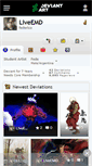 Mobile Screenshot of liveemd.deviantart.com