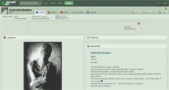 Desktop Screenshot of mybrokenshadow.deviantart.com