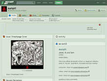 Tablet Screenshot of aortavi.deviantart.com