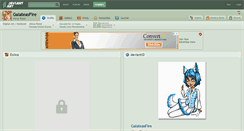 Desktop Screenshot of galateasfire.deviantart.com