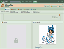 Tablet Screenshot of galateasfire.deviantart.com