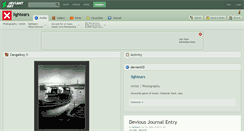 Desktop Screenshot of lightears.deviantart.com